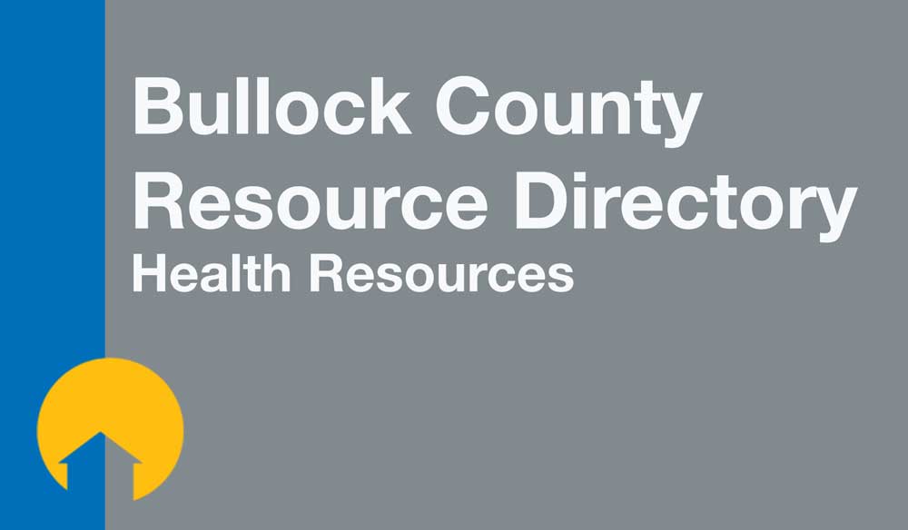 ENI Resource Directory Cover: Bullock County Alabama Health Resources, prepared by the University of Alabama Center for Economic Development
